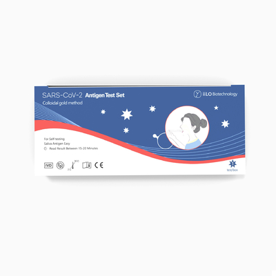Class III SARS-CoV-2 Rapid Antigen Test Home Kit Self Test Oral Version 2 Years Shelf Life Australia