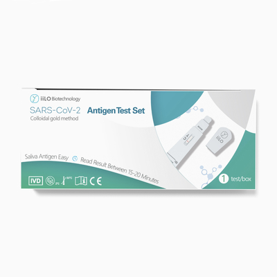 15-20 Minutes Antigen Rapid Test Kit Saliva 99% Accuracy