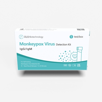 iILO Monkeypox Virus IGM IGG Test Kit Colloidal Gold Method