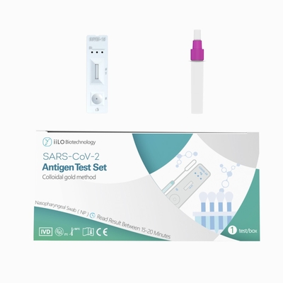 99% Accuracy 15-20 Minutes SARS-CoV-2 Antigen Test Set Nasopharyngeal Swab 1 piece