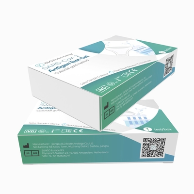 Class III Fast reaction rapid SARS-CoV-2 Antigen Self Test Set Saliva Sample Collector 1 test/box