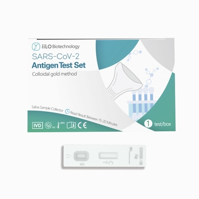 Class III Factory price SARS-CoV-2 Antigen Self Test Set Saliva Sample Collector 1 test/box