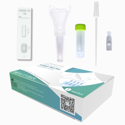 CE SARS-CoV-2 Saliva Antigen Test Kit 1 Test/Box