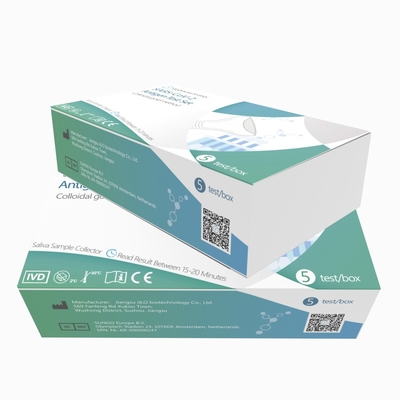 Plastic SARS-CoV-2 Antigen Self Test Kit 5 Test/Box iiLO