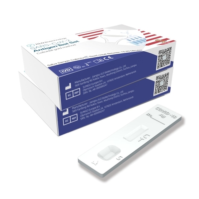 15-20 Minutes Saliva Antigen Test Kit 99% Accuracy 70mm