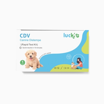 Luckit Canine Distempervirus CDV PET DOG Test Kit Fast Reaction Rapid Class I