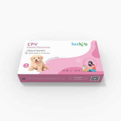 Luckit Canine Parvovirus CPV PET DOG Test Kit Fast Reaction Rapid Factory Price Easy Operation Class I