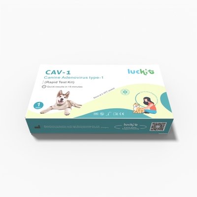 Luckit Canineadenovirus type 1 CAV-1 PET DOG Test Kit Fast Reaction Rapid Class I