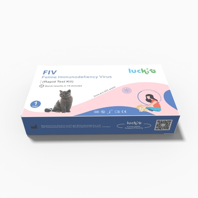 Feline Immunodeficiency Virus CAT FIV Pet Test Kit Fast Reaction
